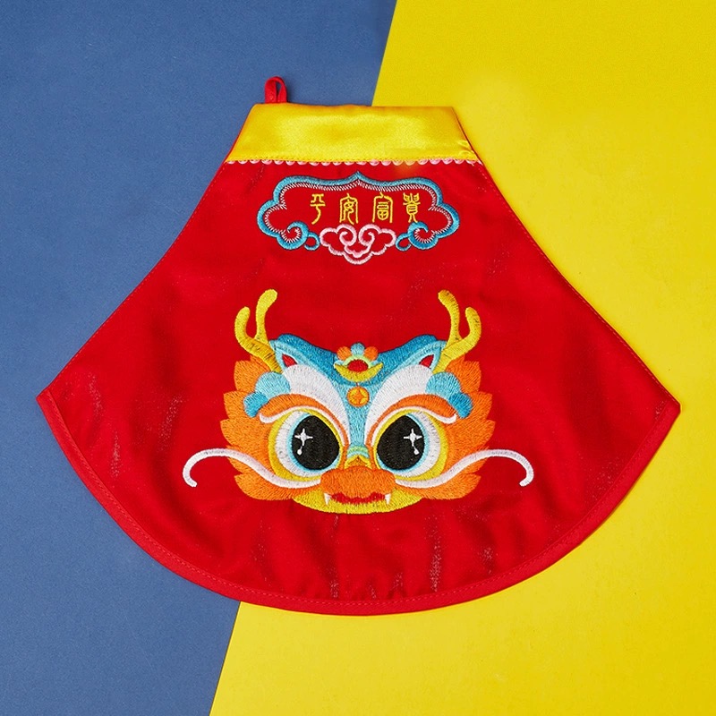 Embroidered bellyband with auspicious dragon 
