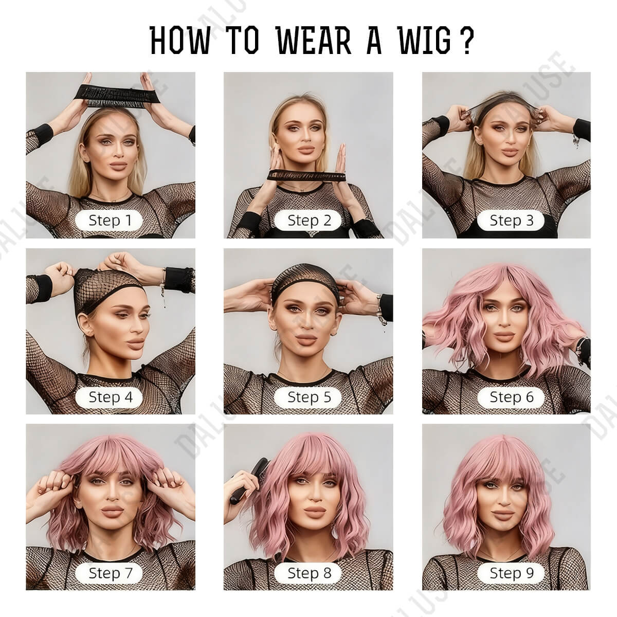 How to wear a wig?