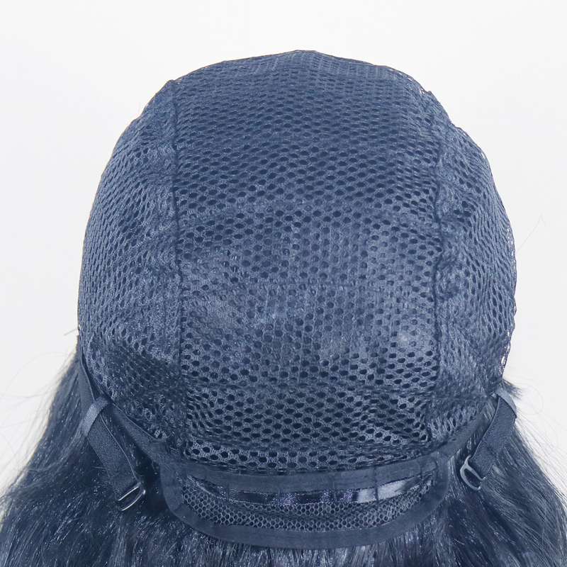 DALUSE WIG 26-inch Transparent Lace Front Black Wavy Wig