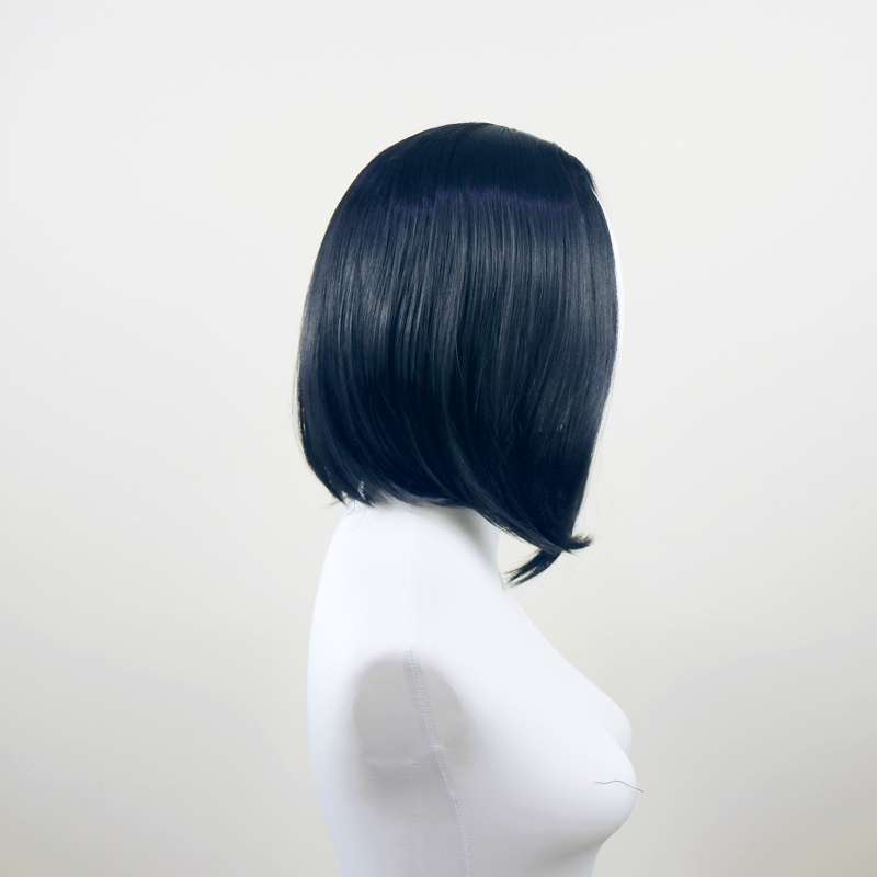 DALUSE WIG Black 14-inch Bob Lace Front Wig