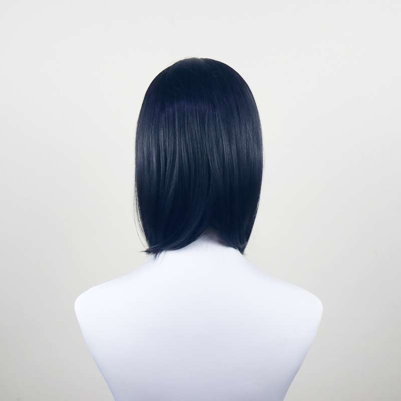 DALUSE WIG Black 14-inch Bob Lace Front Wig