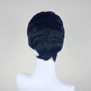 DALUSE WIG Black Layered Short Pixie Wig with Bangs