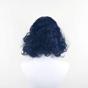 DALUSE WIG Black 12-inch Full Lace Front Shaggy Wavy Short Wig
