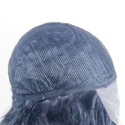 DALUSE WIG 26-inch Transparent Lace Front Black Wavy Wig