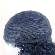 Daluse WIG Black 12-inch 13x4 Deep Wavy Bob with Lace Closure Wig