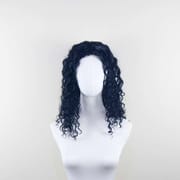 Daluse WIG Black 12-inch 13x4 Deep Wavy Bob with Lace Closure Wig
