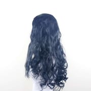 DALUSE WIG 26-inch Transparent Lace Front Black Wavy Wig