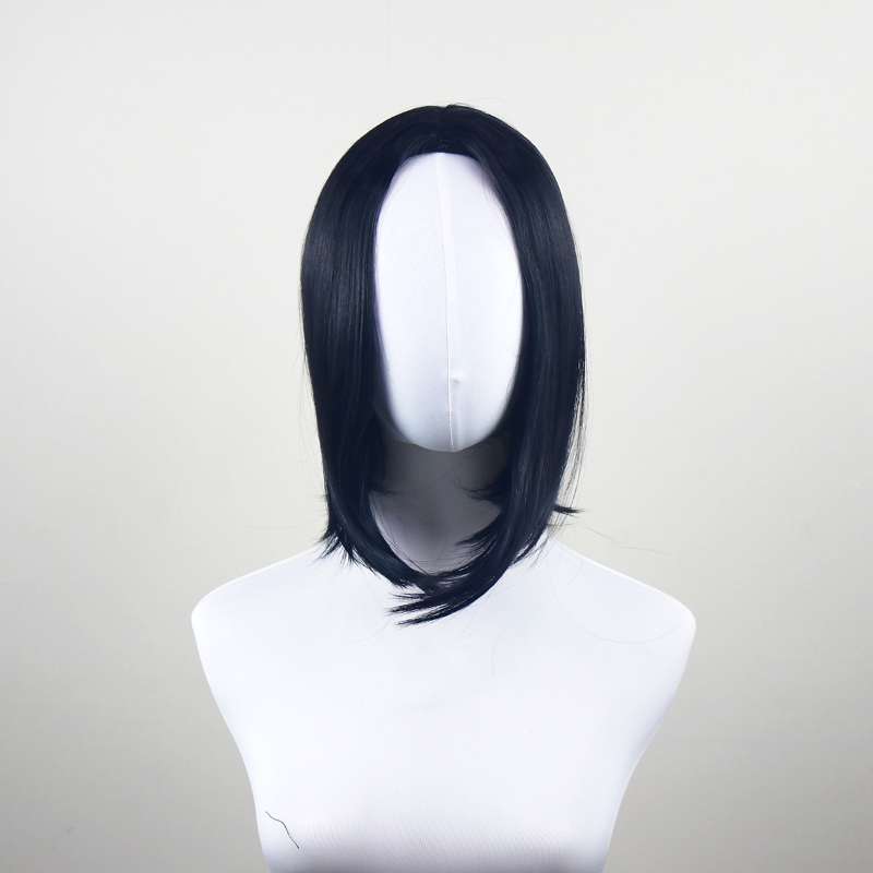DALUSE WIG Black 14-inch Bob Lace Front Wig
