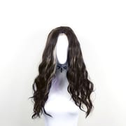 Daluse WIG 26-Inch Gradient Gold-Brown Long Curly Wavy Wig