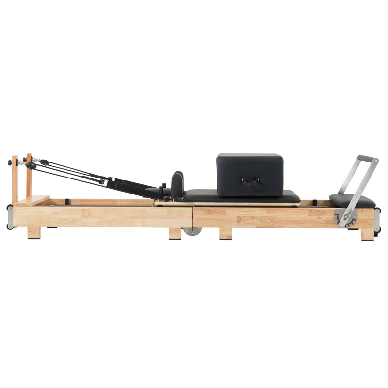 Oak Folding Reformer Pilates Machine