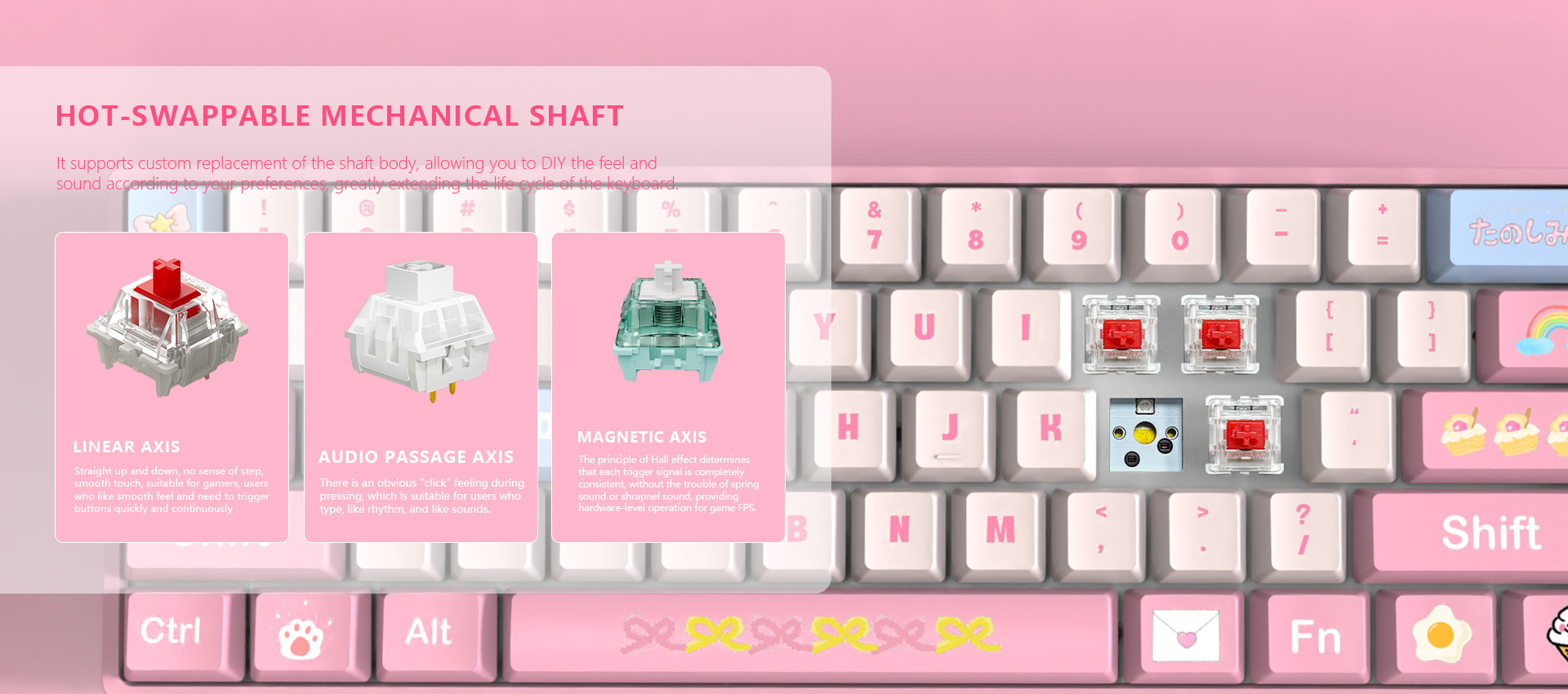 OEM Hot-Swappable Mechanical Keyboard with 16.8 Million RGB Backlit ...