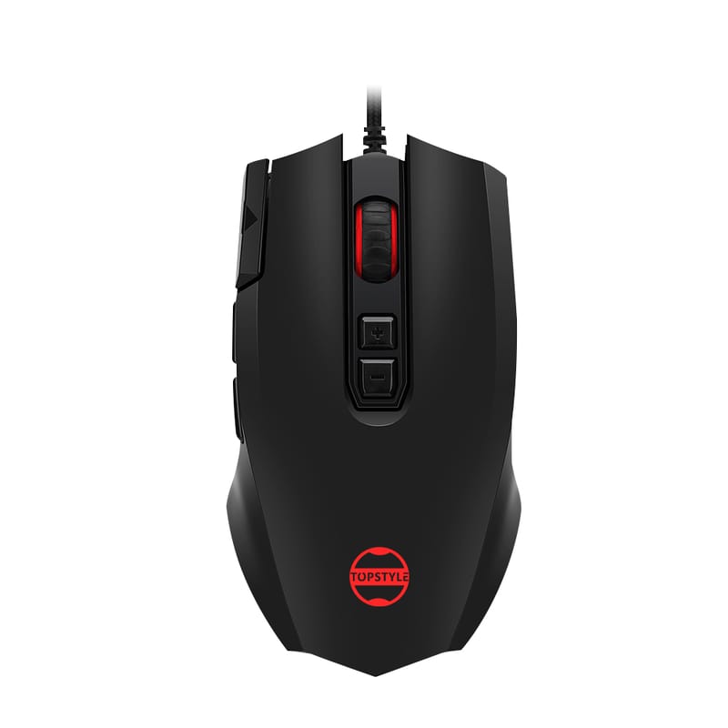Pro Gaming Mouse 10M Micro Switches 6-Step DPI & Custom Software