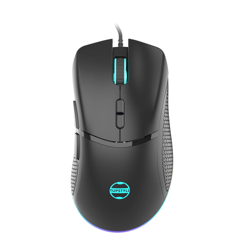 Fully Customizable Gaming Mouse 16.8 Million RGB 20M Clicks Wired Connection 6-Level DPI
