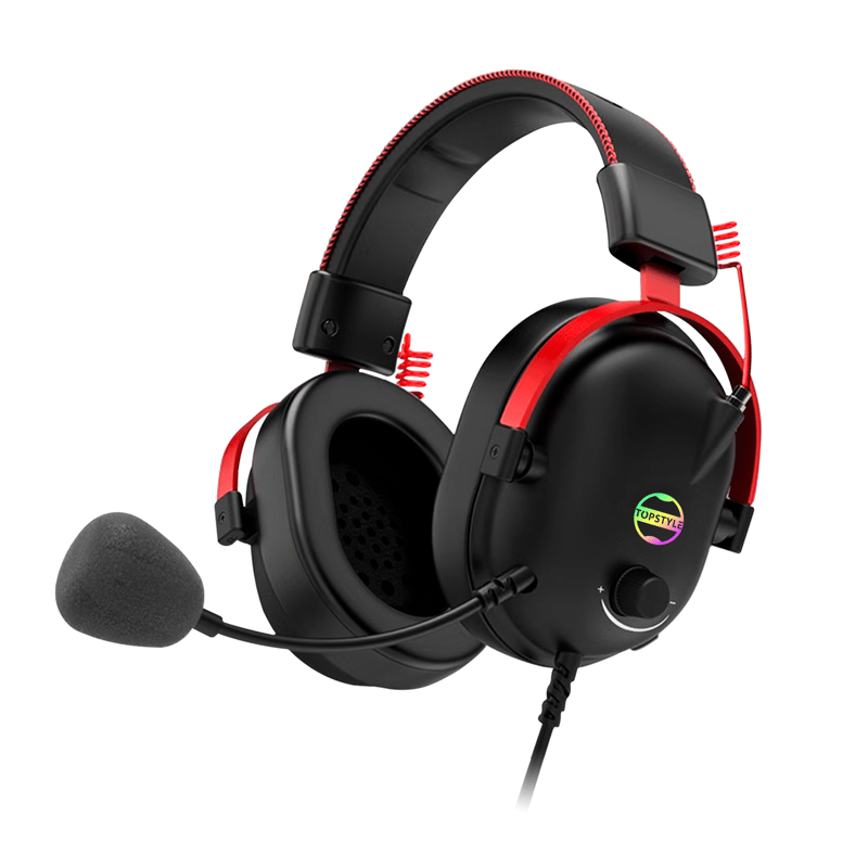 Zero Lag Full Rage Wired RGB Gaming Headset with 7.1 Surround Sound & Noise-Canceling Mic