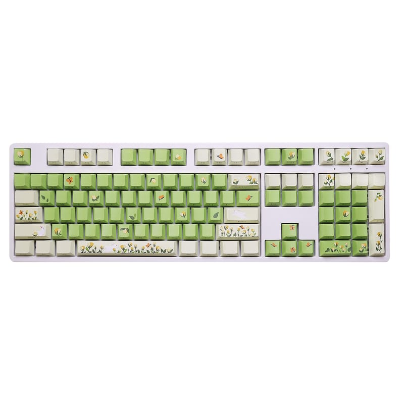 Full Size Keycap Set 135 Keys – Double Shot PBT OEM Profile – for Mechanical Keyboard