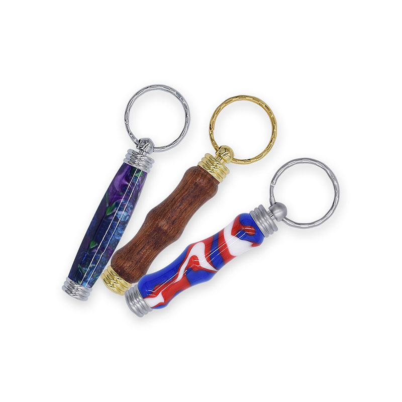 Secret compartment keychain kits
