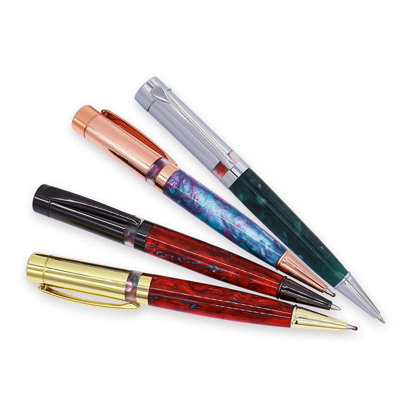 Kaleidoscope twist pen kits