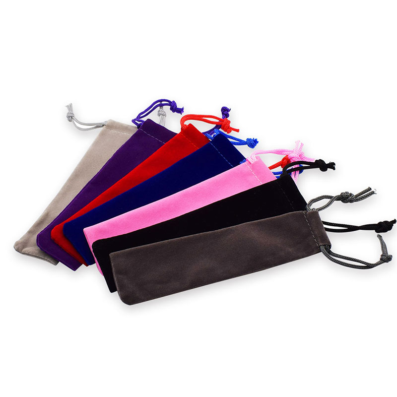 Velvet pen pouches