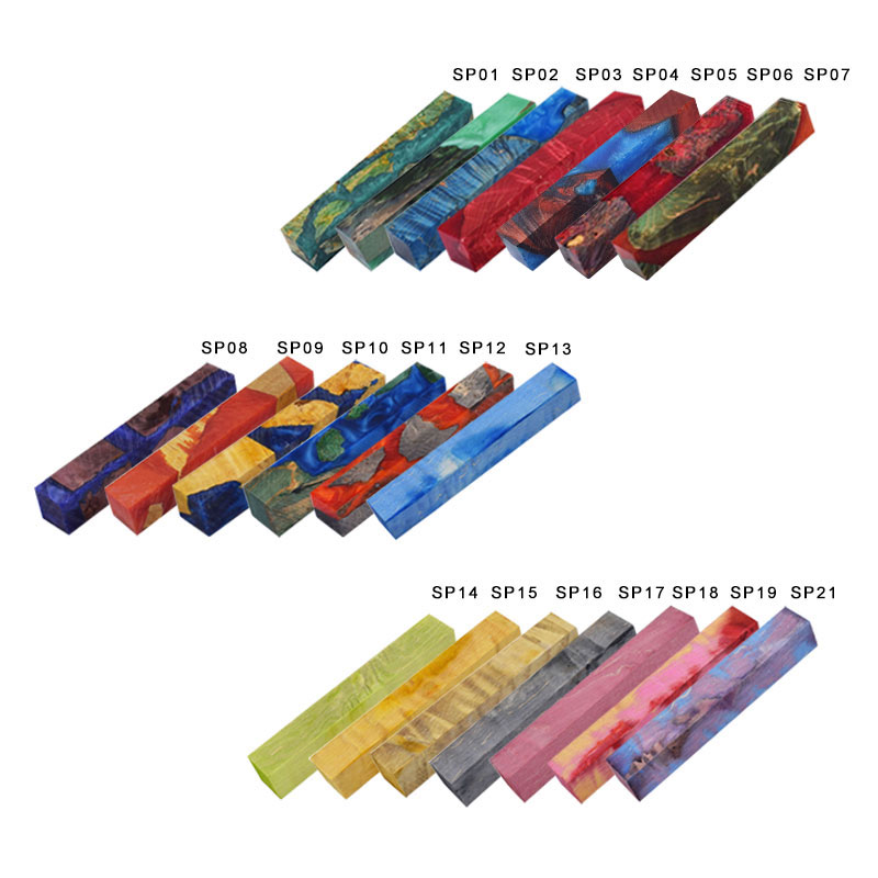 Stabilized pen blanks