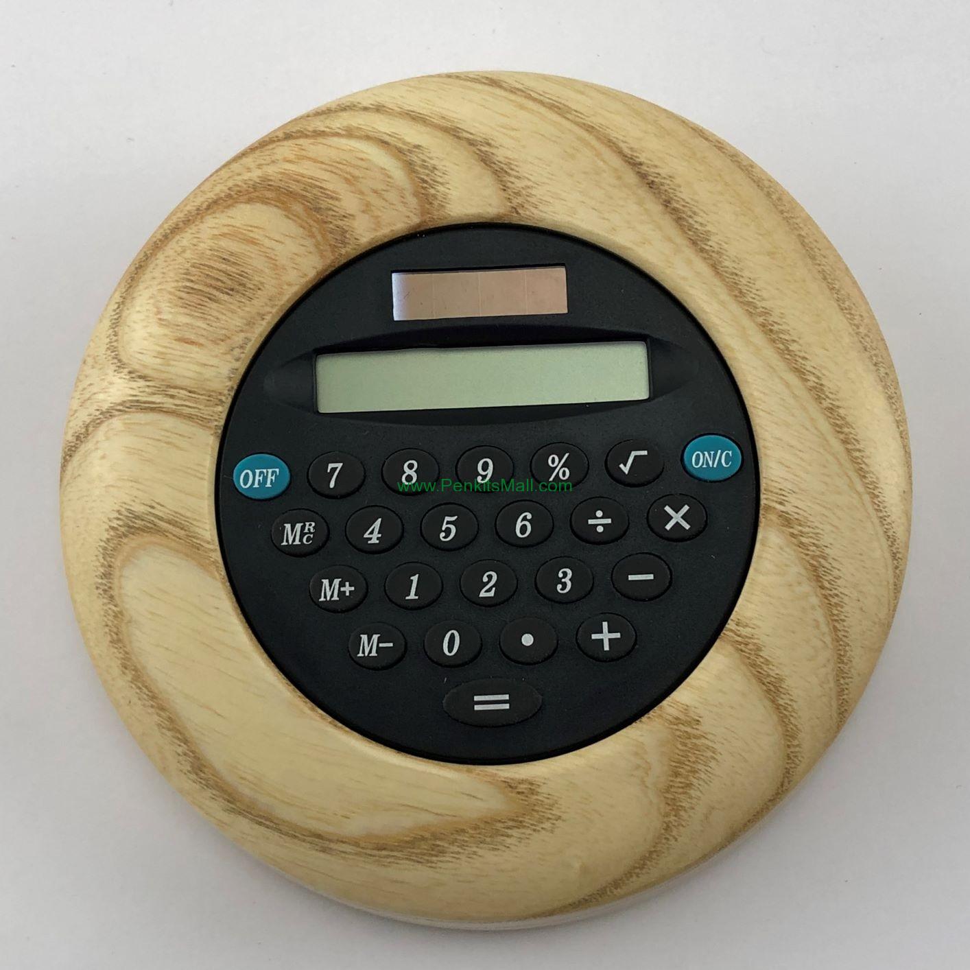 Black round calculator kits