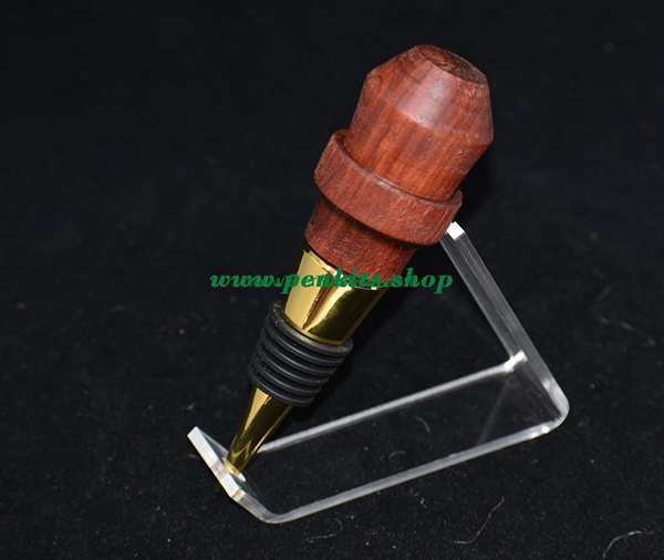 Gold plated bottle stopper