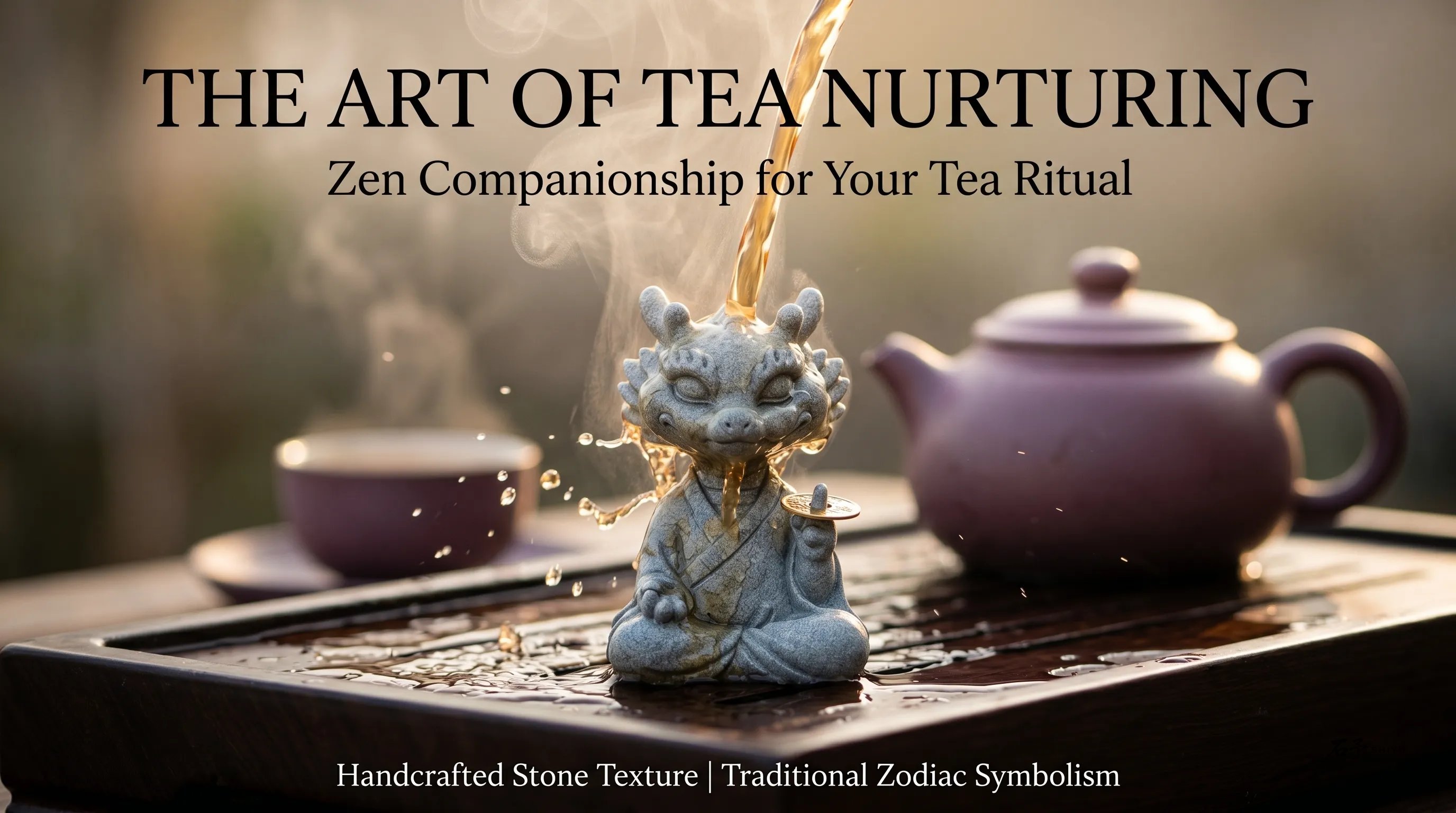 A display of hand-carved natural stone Chinese zodiac tea pets arranged together, highlighting consistent style, mineral texture, and carved details