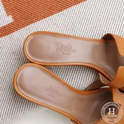 Sandals, With Heels 4.5 , C37 Gold Epsom