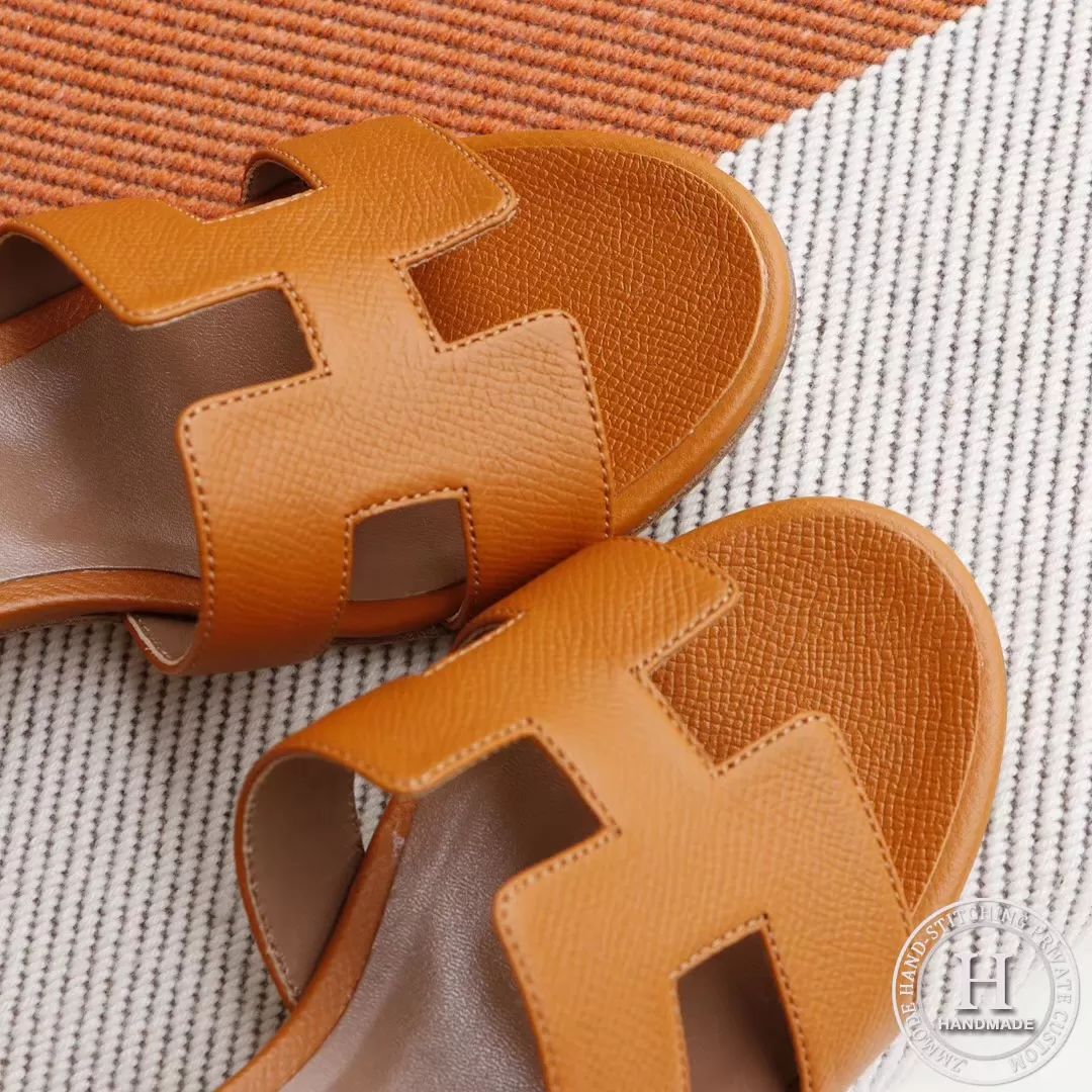 Sandals, With Heels 4.5 , C37 Gold Epsom