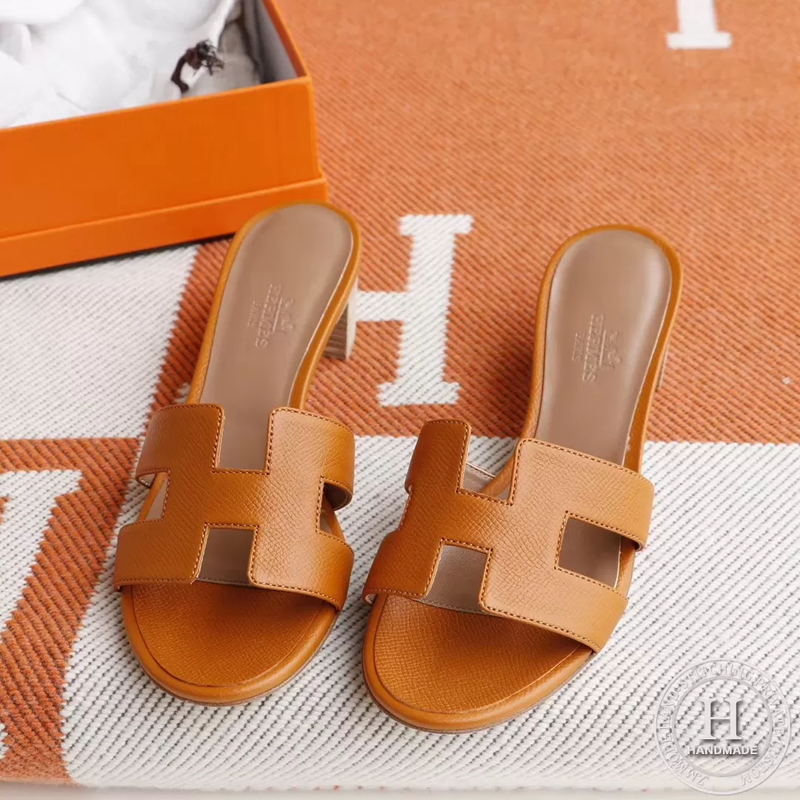 Sandals, With Heels 4.5 , C37 Gold Epsom