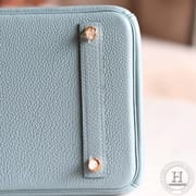 Hermes Birkin 30 Togo 7G Blue Ciel  Gold