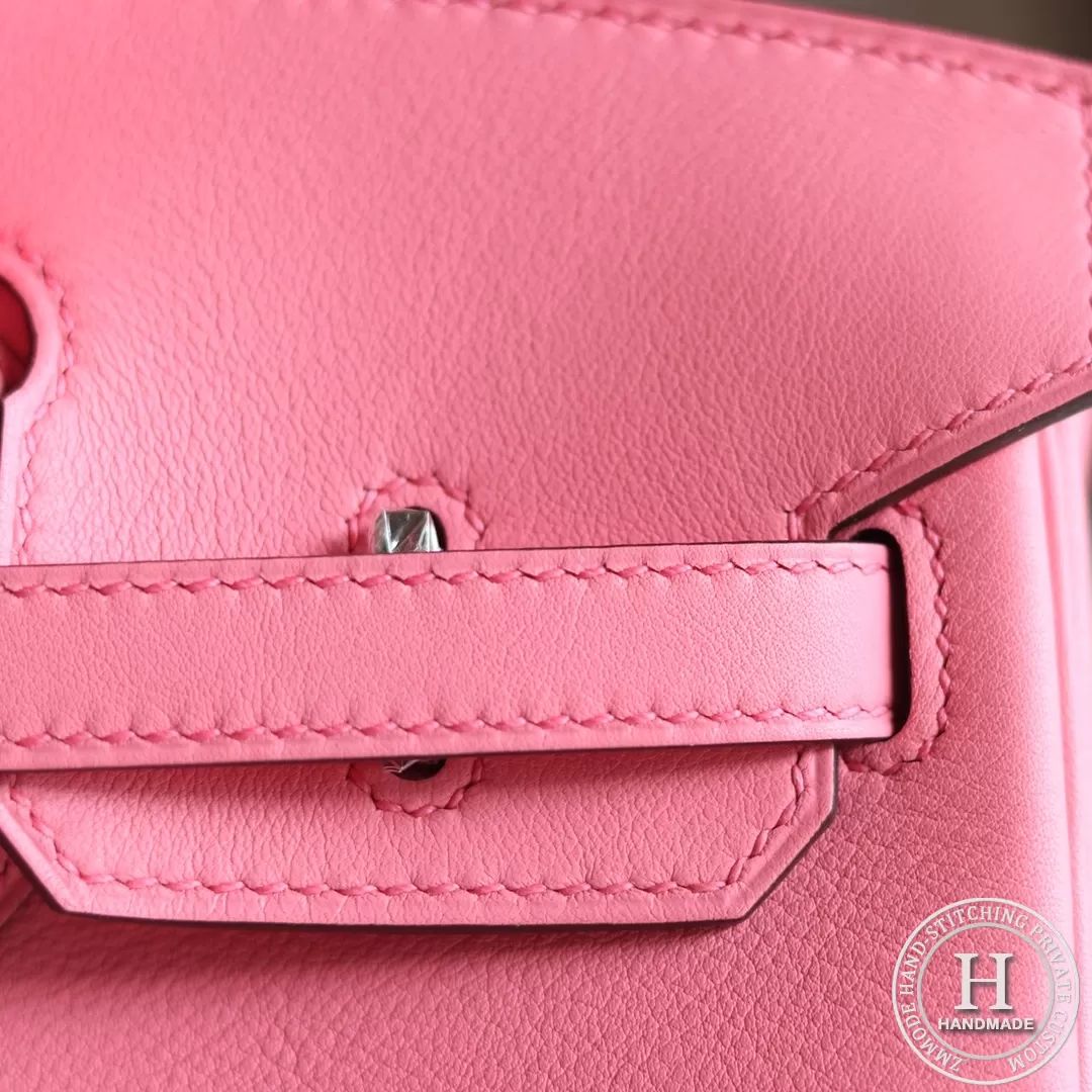 Birkin 25 Swift K4 Rose d’ete