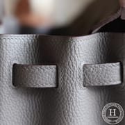 Birkin 25 Togo 8F锡器灰 Etain 银扣