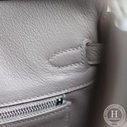 Birkin 25 Togo 8F锡器灰 Etain 银扣