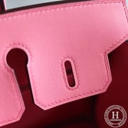 Birkin 25 Swift K4 Rose d’ete