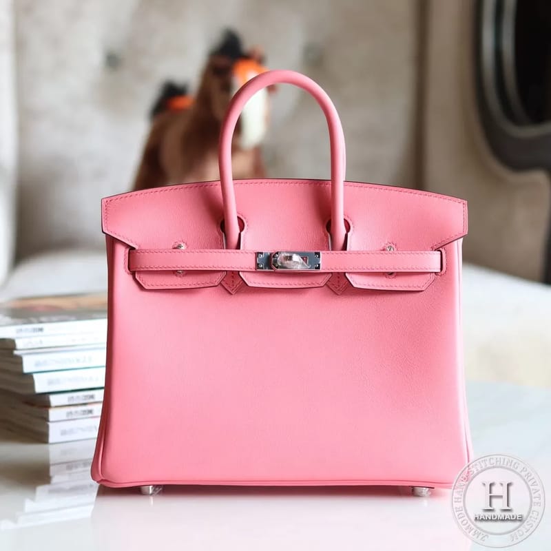 Birkin 25cm Swift K4 Rose D’ete