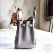 Birkin 25 Togo 8F锡器灰 Etain 银扣