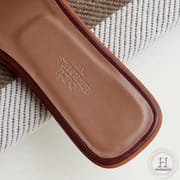 H Flat Slippers Slippers Swift Burgundy size 34-42