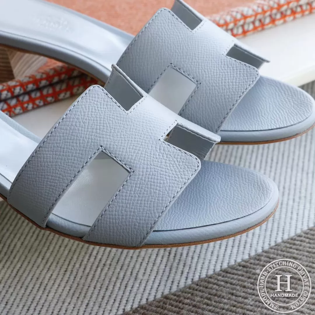 White H medium heel 4.5, Hermes Epsom size 34-42 White H medium heel 4.5, Hermes Epsom size 34-42