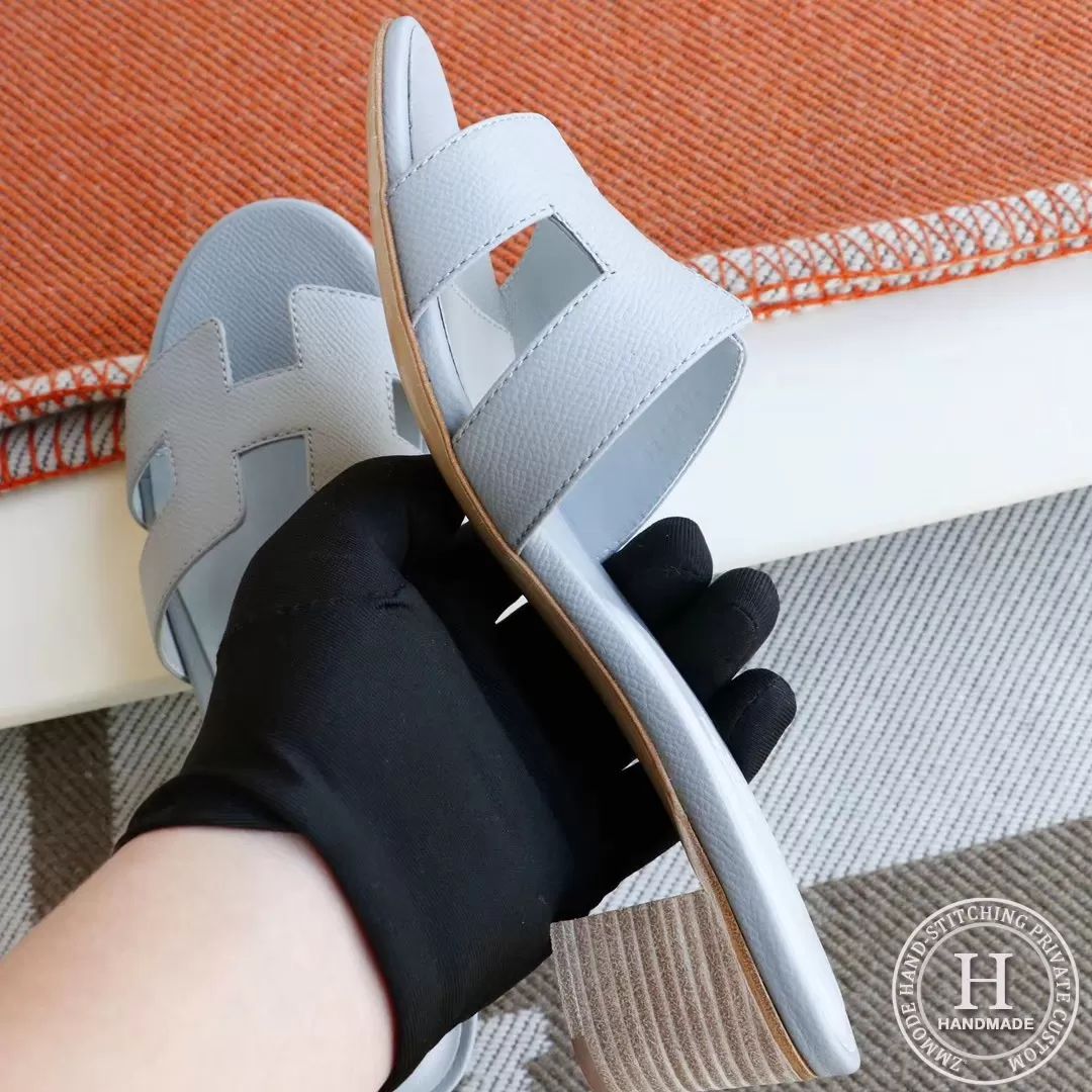 White H medium heel 4.5, Hermes Epsom size 34-42