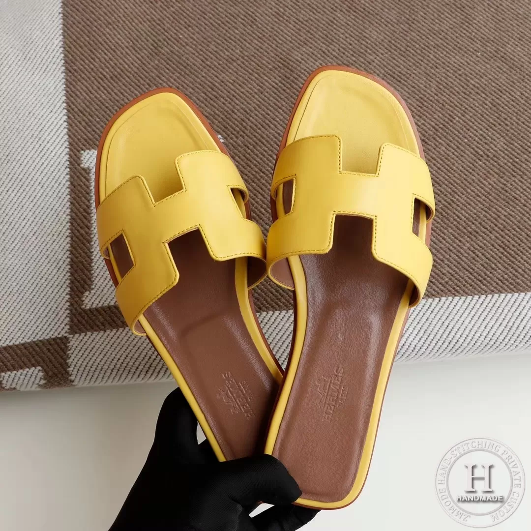 H Flat Slippers Slippers Swift Mango Yellow size 34-42