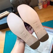 Hermes Flat slipper Lizard Skin 9W Crocus 35-39 pre-order