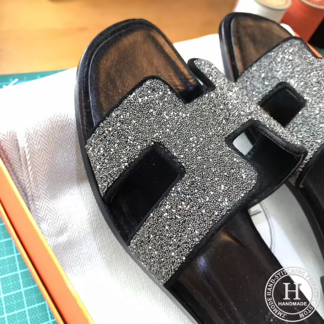 H slippers black diamond Glitter 35-40 H slippers black diamond Glitter 35-40