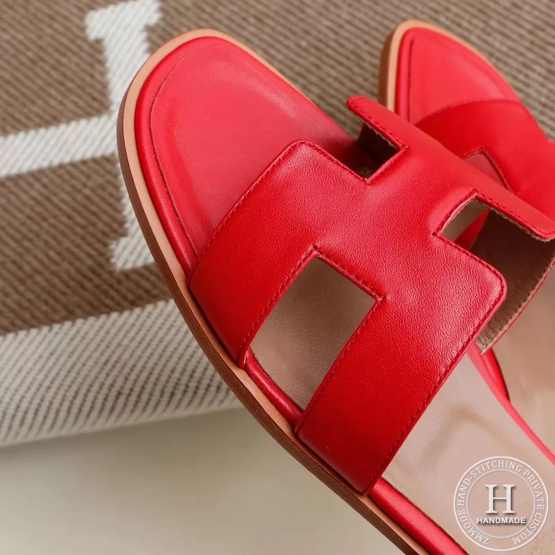 H Flat Slippers Slippers Swift Q5 Red Size 34-42