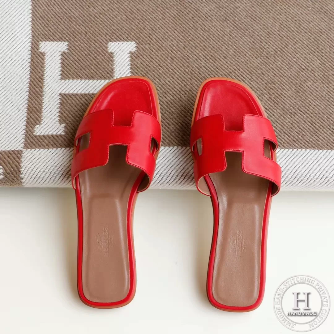 H Flat Slippers Slippers Swift Q5 Red Size 34-42 H Flat Slippers Slippers Swift Q5 Red Size 34-42