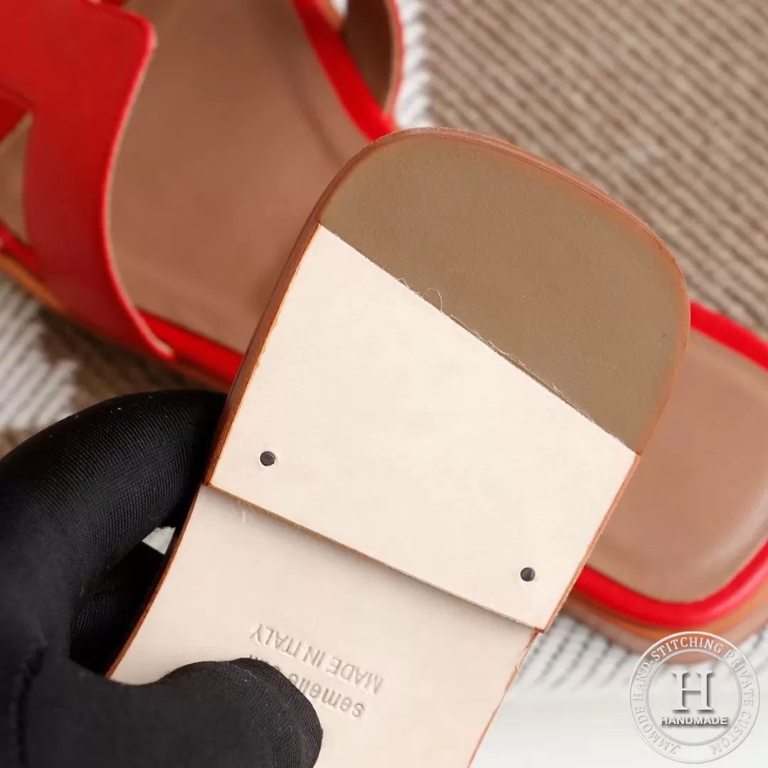 H Flat Slippers Slippers Swift Q5 Red Size 34-42