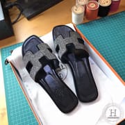 H slippers black diamond Glitter 35-40