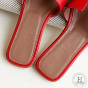 H Flat Slippers Slippers Swift Q5 Red Size 34-42