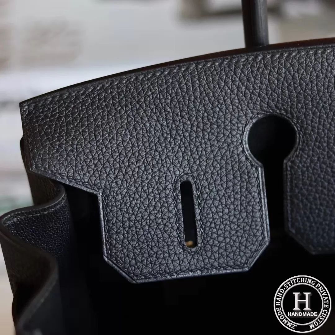 89 NOIR BLACK TOGO BIRKIN 30 GHW