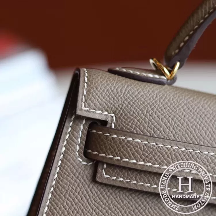 MINI KELLY II  18 etoupe Eepsom GHP