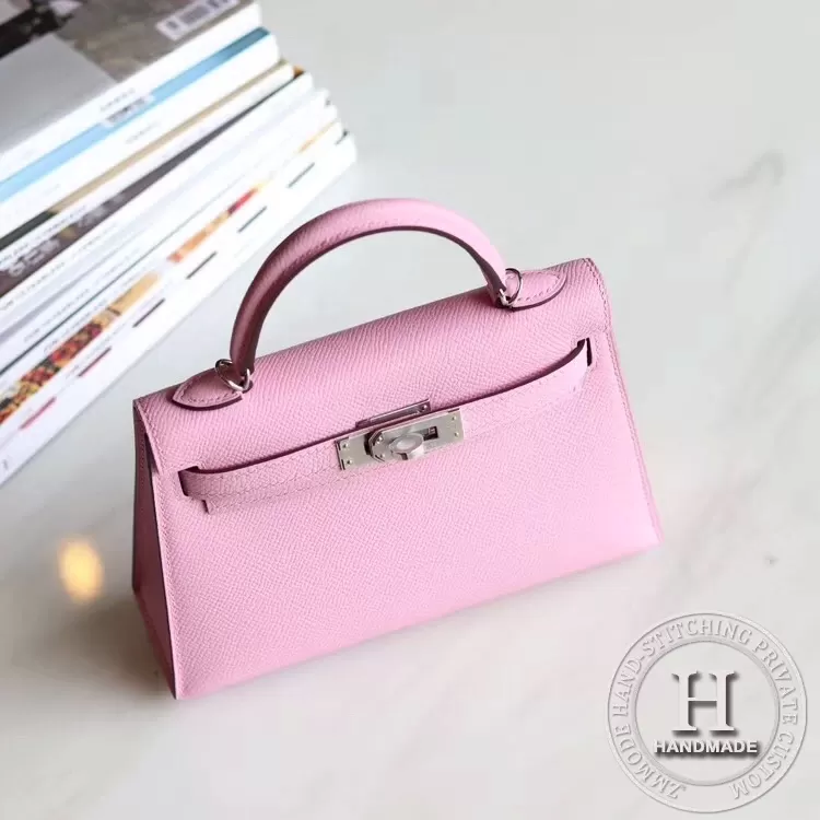 MINI KELLY II  18 etoupe Eepsom GHP-3998